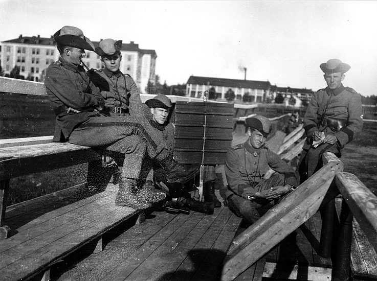 Soldater från I 20, 1925.