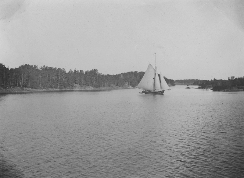 Utanför Waxholm. 28 juni 1899.