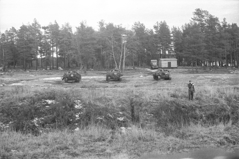 Stridsvagnsövning I 20 1967-68