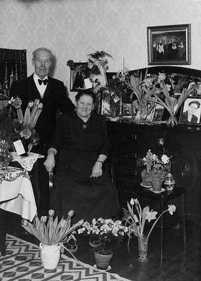 Borkan. Jonas Kanon med fru Ida född Westerlund...