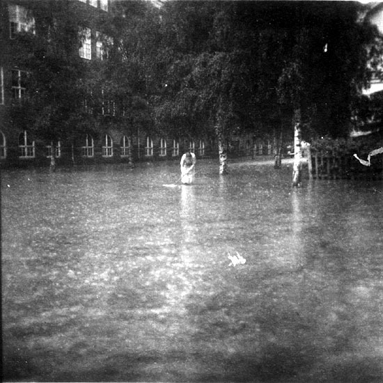 Översvämningarna i staden 1939.