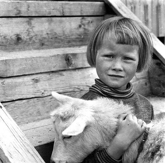 Karin Baer, Lappudden, Dikanäs 1958.