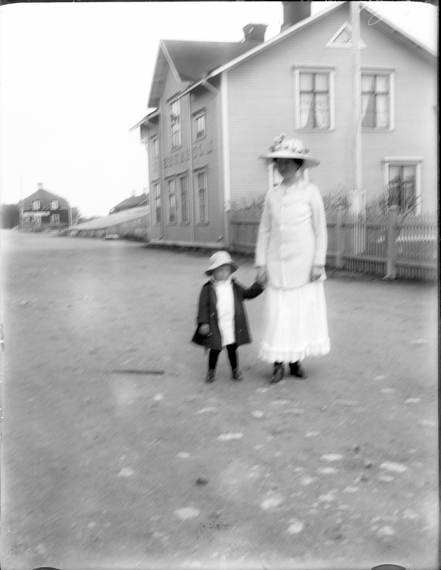 Maria och Gunnar Björkman. Lycksele, 1912.
