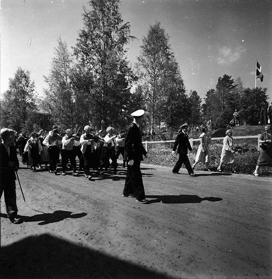 Hembyggdsfesten 15 juli 1951.
