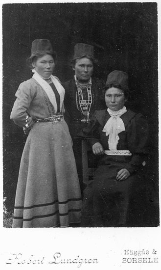 Gustav Mårtens jäntor: Brita, Anna och Sara Gus...