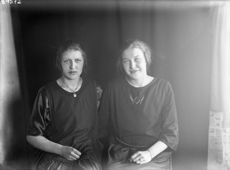 Olga och Nanna.