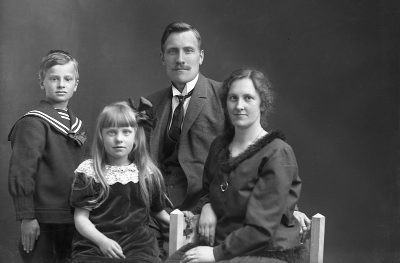 Pastor Nordlöf med familj, Hörnsjö