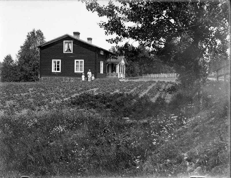 Familjen Sjöstedts hem. Lycksele, 1912.