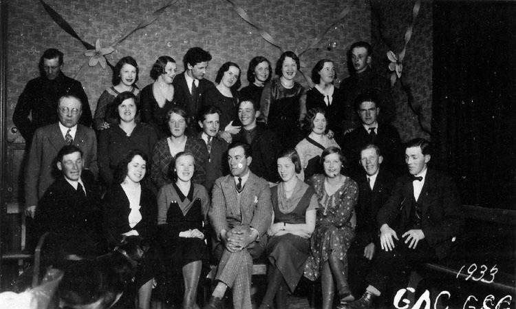 Grisbackalogens sång och teatercirkel 1933 