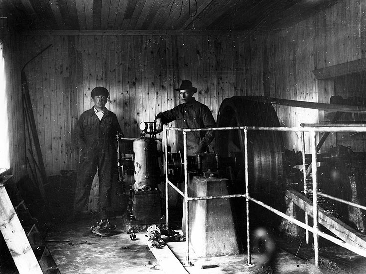Andersfors kraftstations, 1930.