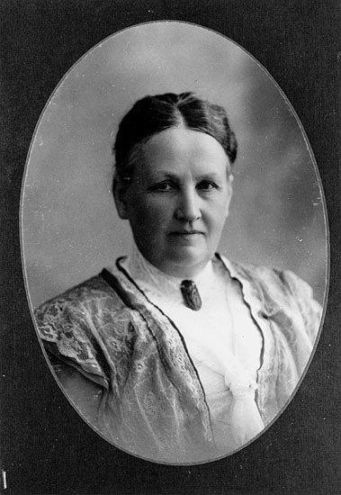 Fru Selma Bergström, kvarterat Härmod. 