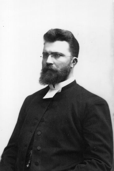 Pastor Lars Dahlstedt på 1890-talet.