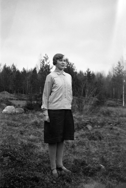 Gunhild Andersson (gift Åström), Långbränna.