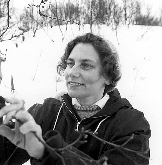 Karin Lindgren. Påsken 1960.