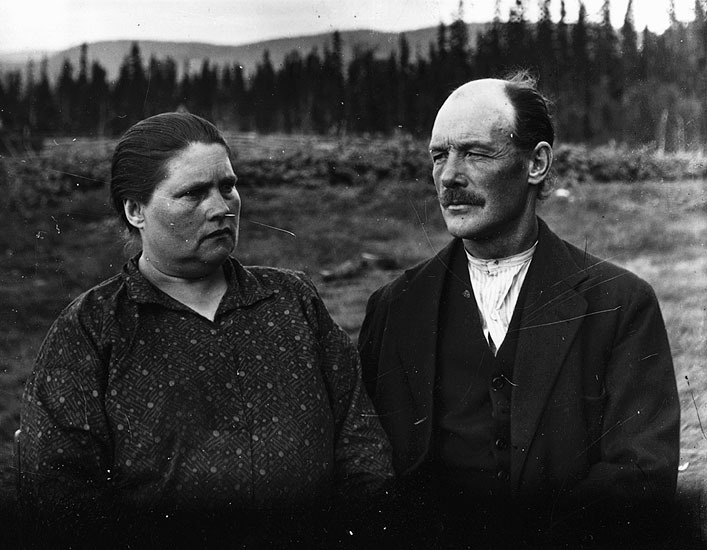 Krontorparparet Margareta och Erik Andersson.