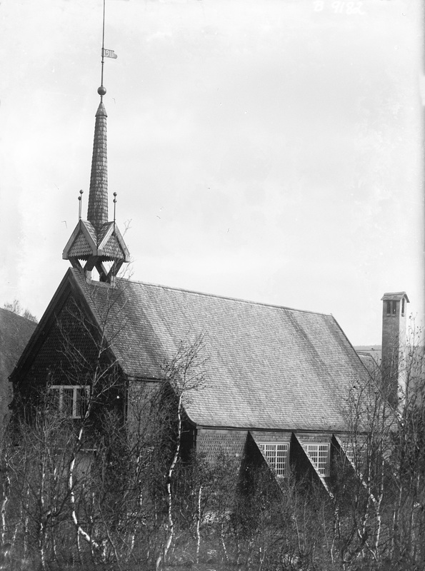 Kyrkan i Ammarnäs.