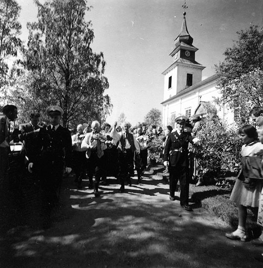 Hembyggdsfesten 15 juli 1951.