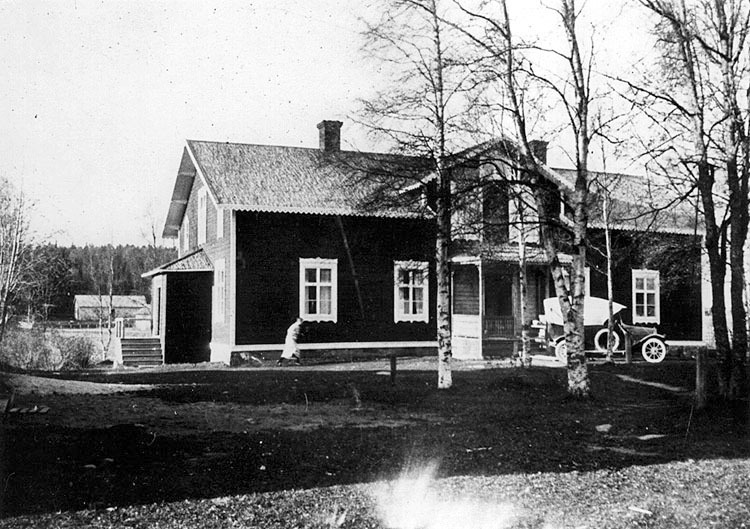 Före detta gästgivaregård i Sikeå på 1920-talet.