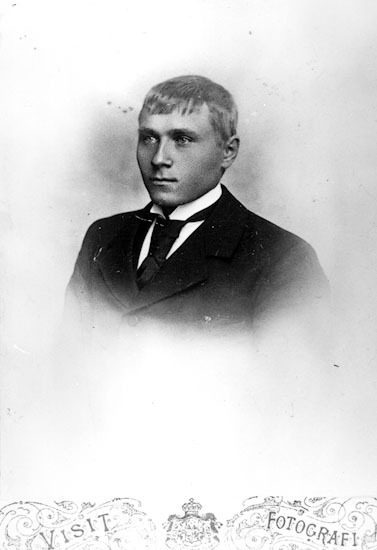 Oskar Nordfjäll, Fredrika, född 1876, död 1949....