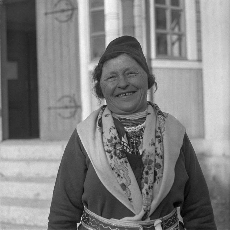 Maria Beata Persson från Ammarnäs vid Sameriksd...