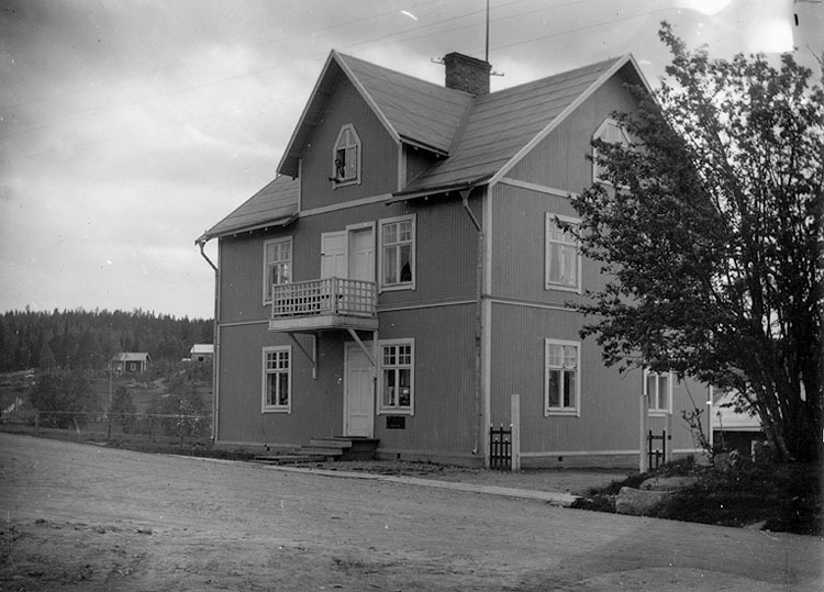 Ekmans fastighet i Bygdsiljum i Juli 1932.