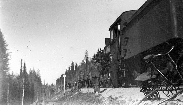 Järnvägsolyckan den 27/4 1937.