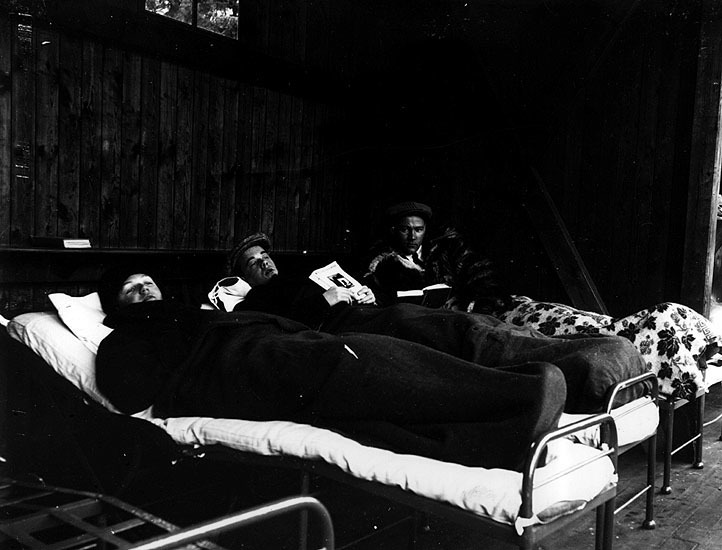 Solbackens sanatorium 1925.