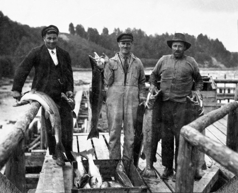 Bolaget Holmsunds AB laxfiskare juli 1929