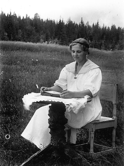 Ragnhild Westermark-Gustavsson, omkring 1918.