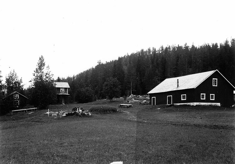 Emelius Lundbergs gård. 1927.