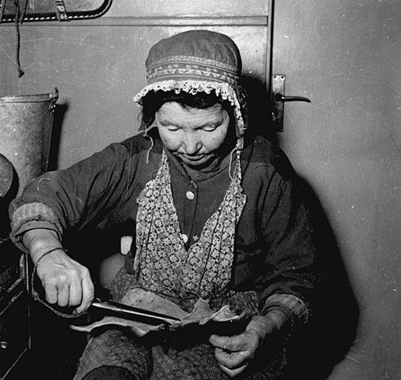 Ella Baer, Lappudden, Dikanäs 1954.