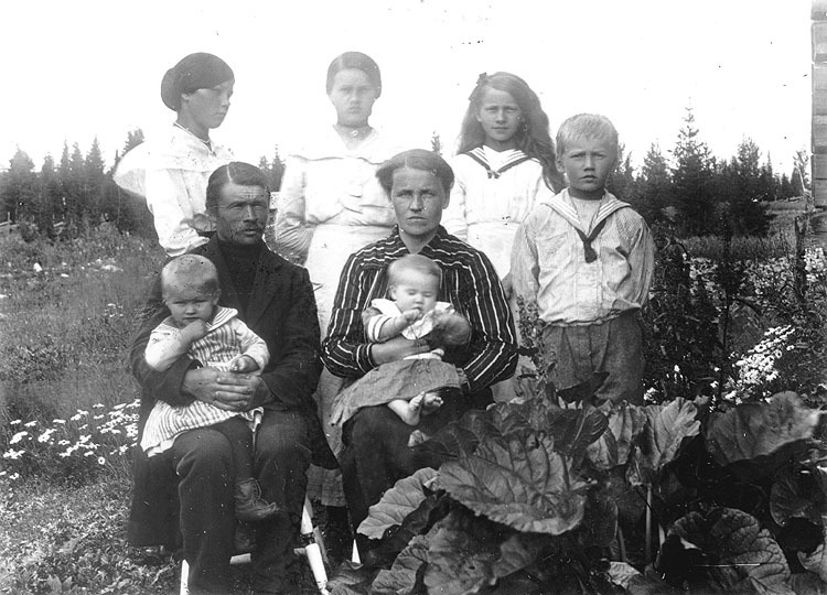 Axel Högbergs familj.