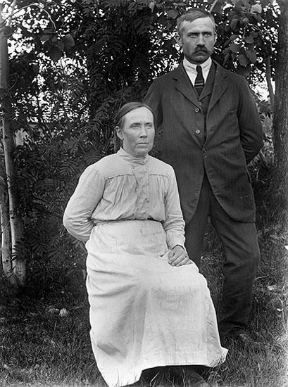 Teresia och Karl Karlsson, Kåtaliden, 1920-tal.