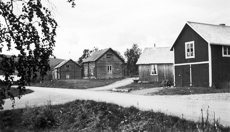 Bebyggelsen i Tärnaby.