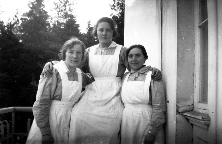 Solbackens sanatorium. Patienter 1925.