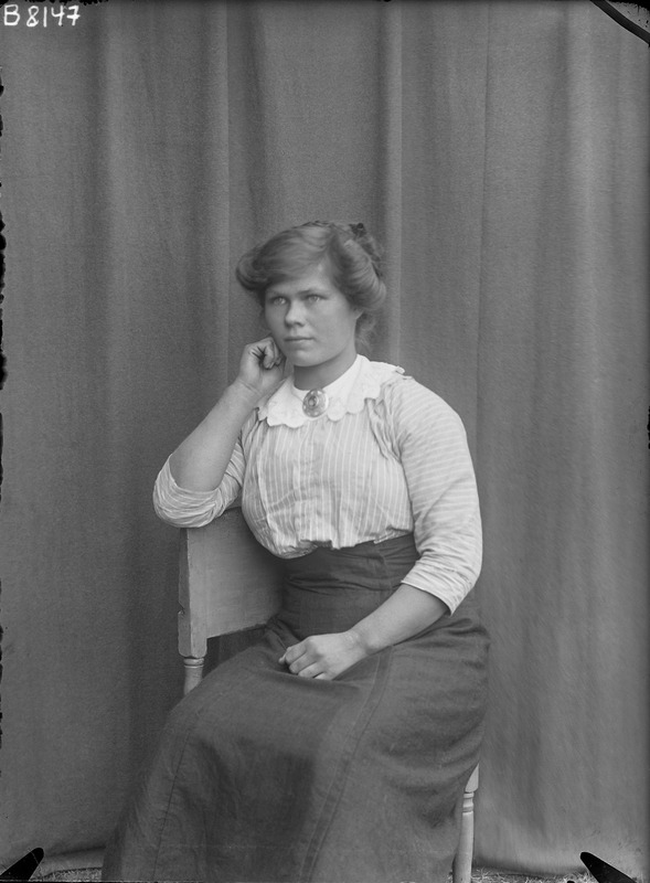 Frida Nyqvist, Karlslund, dotter till Gustav. G...