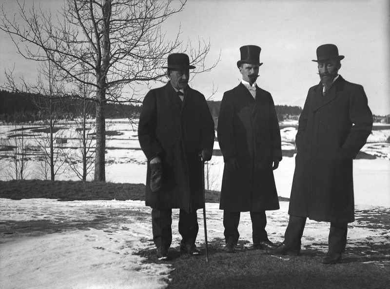 Valfred Nordström, Verner Sundström och Axel No...
