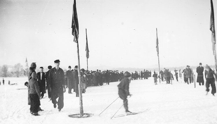 Skidtävling 1939.