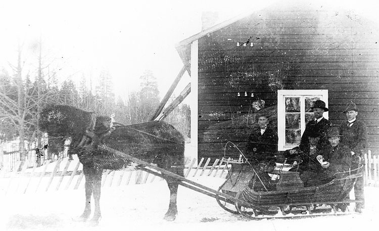 Poststationen i Sappetsele 1910 även för Råstra...