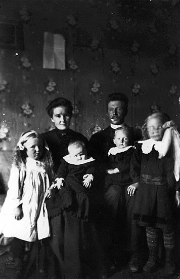 Petter Öhman med familj, Tresund.