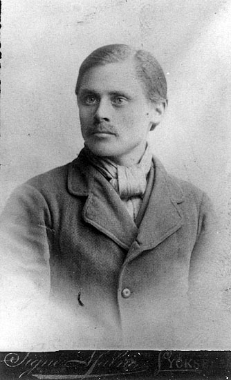 Nils Nordin, 1866-1937, Brånaberg. Han var gift...