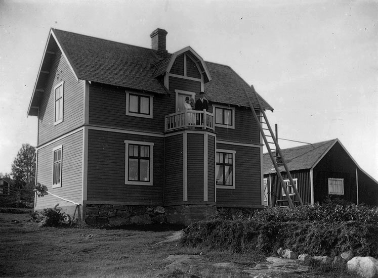 John Karlssons gård i  Backviken. 