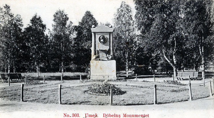 No 303. Umeå Döbelns monument.