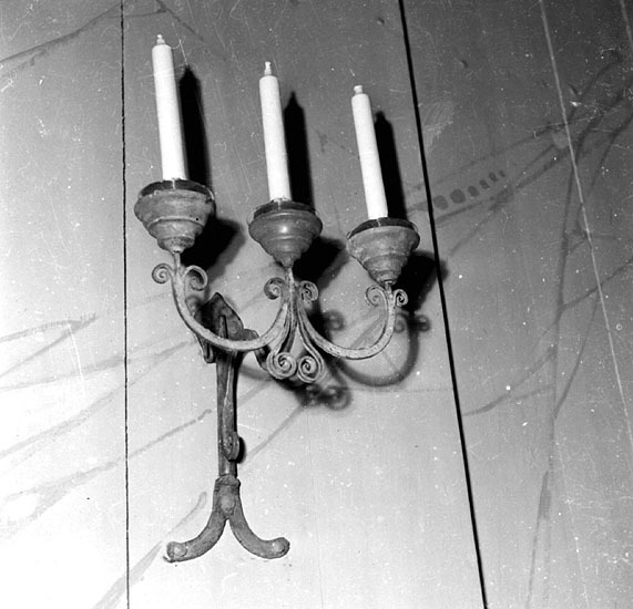 Lampetter i Vilhelmina kyrka.