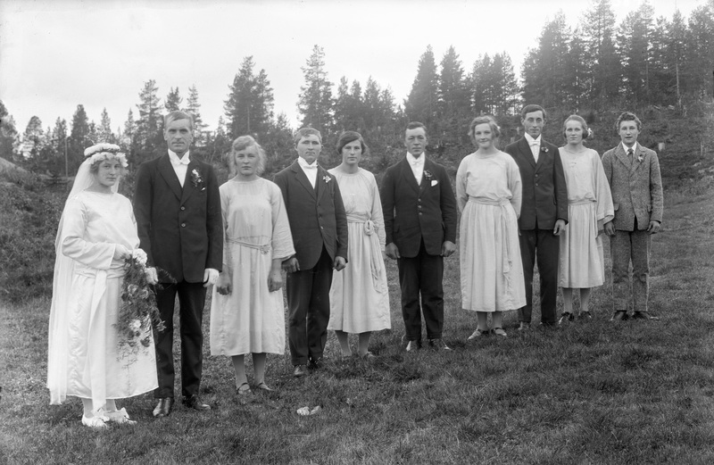 Nanny och Johan Karlssons bröllop i Örnäs septe...