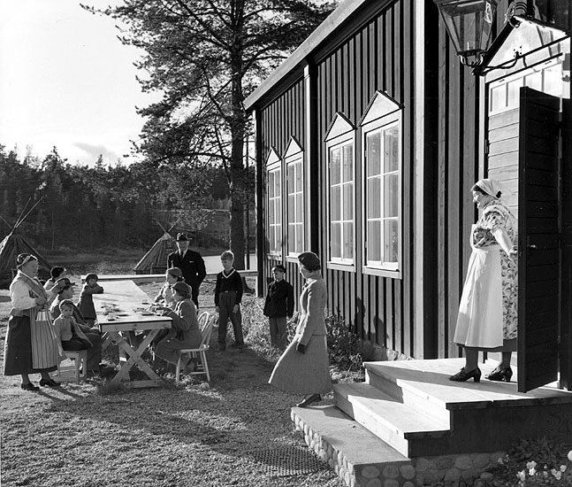 Gammplatsen Mamsell Lovisas skola 1953-10-04.