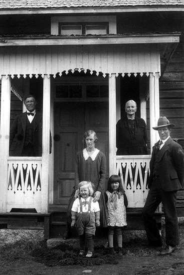 Olov Ernudds gamla gård, 1933.