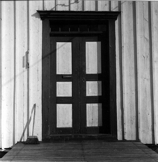 Lomsjö, dörrparti 16/3-1973.