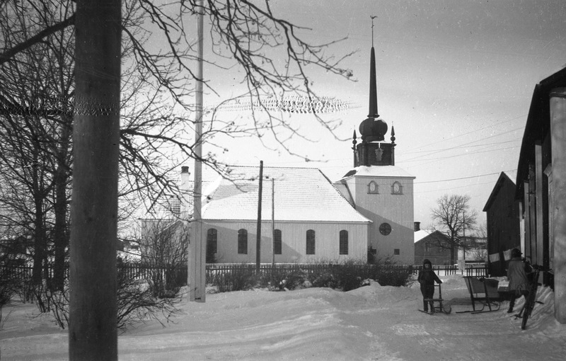 Kyrkan i Storkåge, Skellefteå landsförsamling. ...