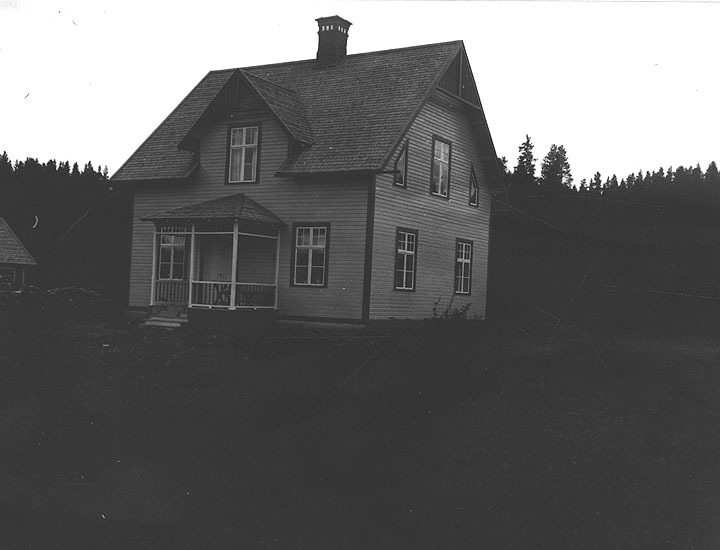 Axel Björlings hus Agnäs 1930-talet.